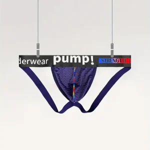 Jockstrap Pump Strength color Azul