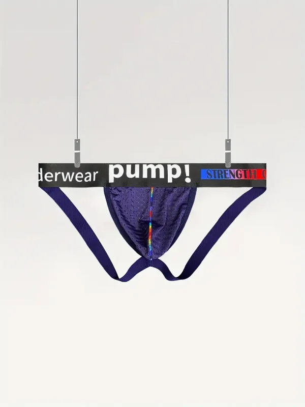 Jockstrap Pump Strength color Azul