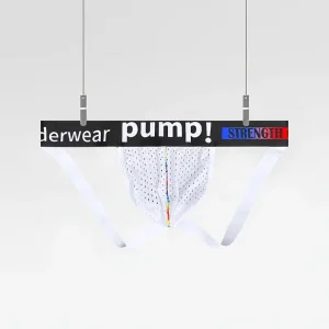 Jockstrap Pump Strength color Blanco