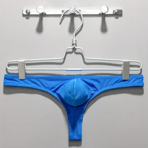 Tanga de Algodón Ultra Suave para Hombre – Color Azul