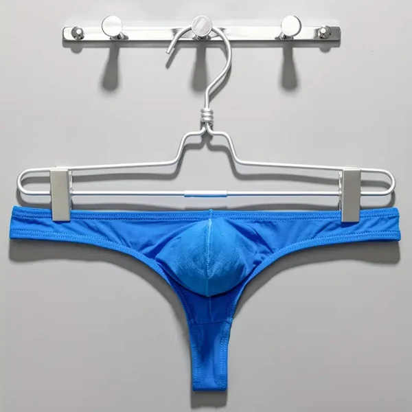 Tanga de Algodón Ultra Suave para Hombre – Color Azul